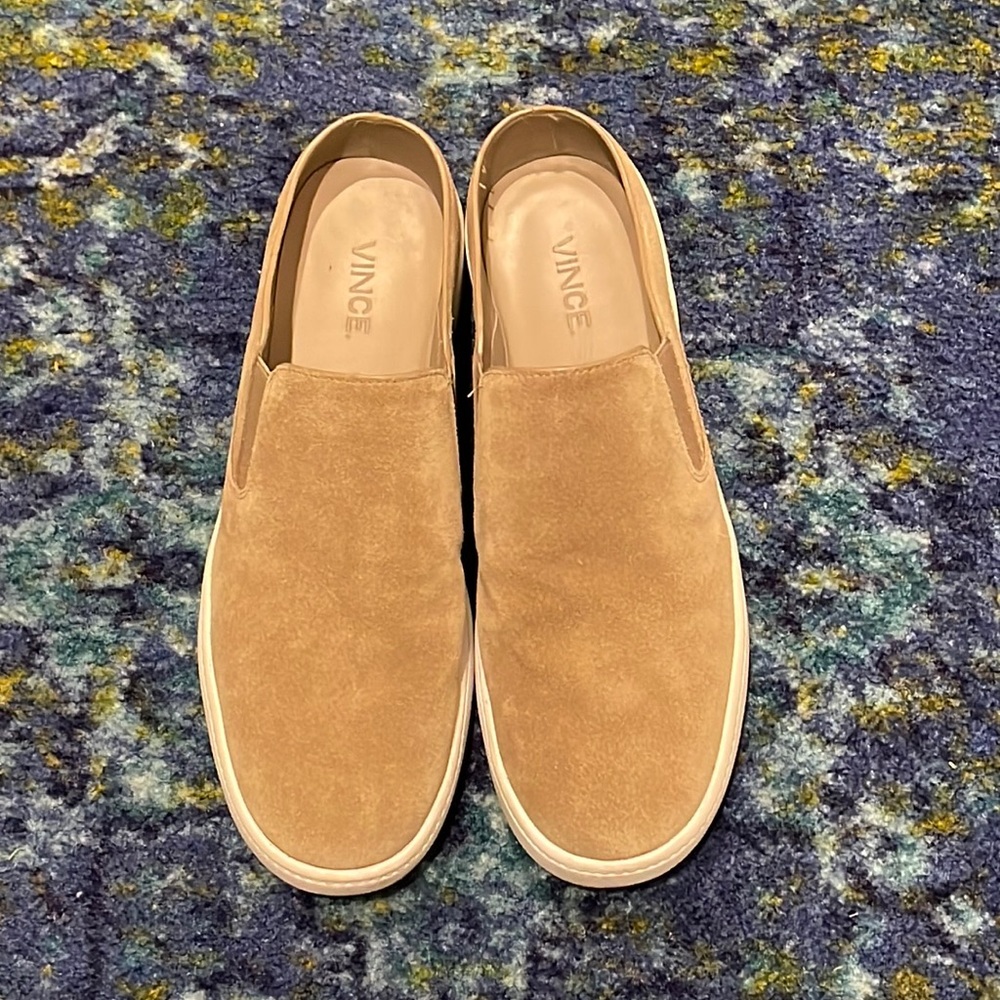 Rarely Worn Vince Low Platform Slides - image 1